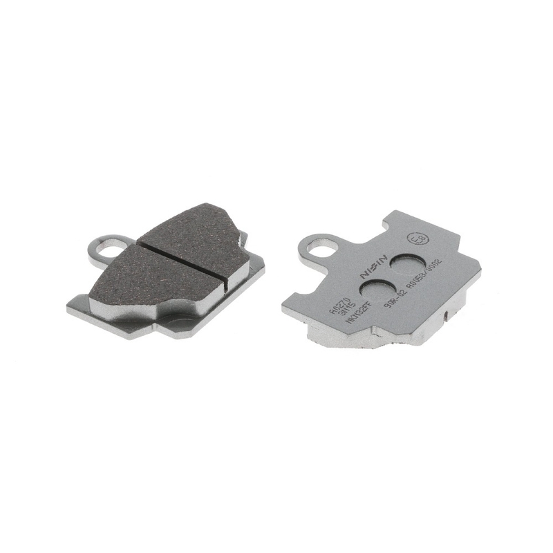 Pastillas de freno NISSIN compuesto semimetálico 68x58,8x10,5 mm 2 uds