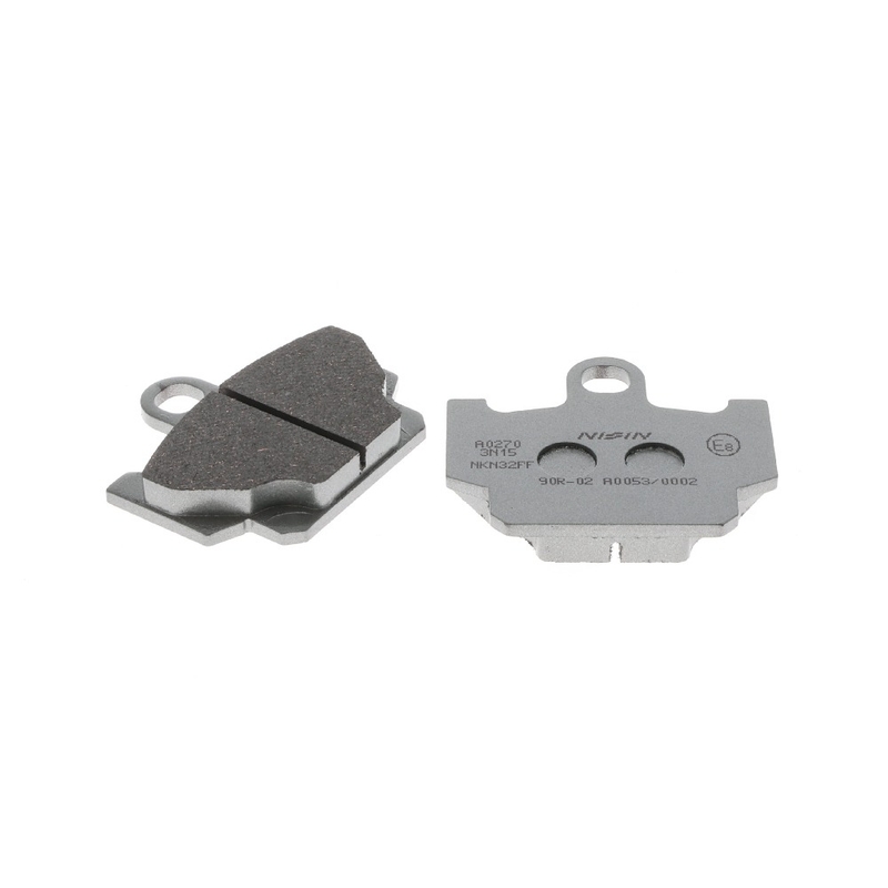 Pastillas de freno NISSIN compuesto semimetálico 68x58,8x10,5 mm 2 uds