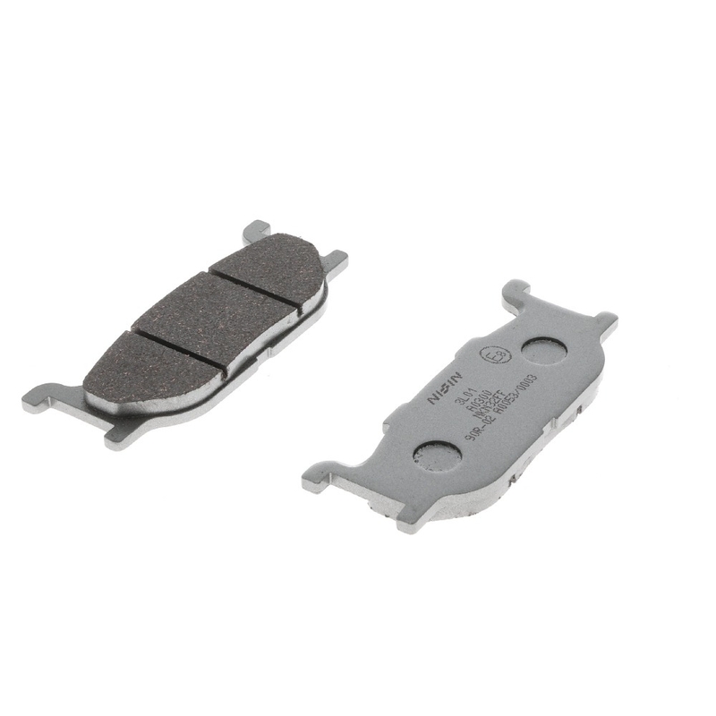 Pastillas de freno NISSIN compuesto semimetálico 102,1x41x9 mm 2 uds