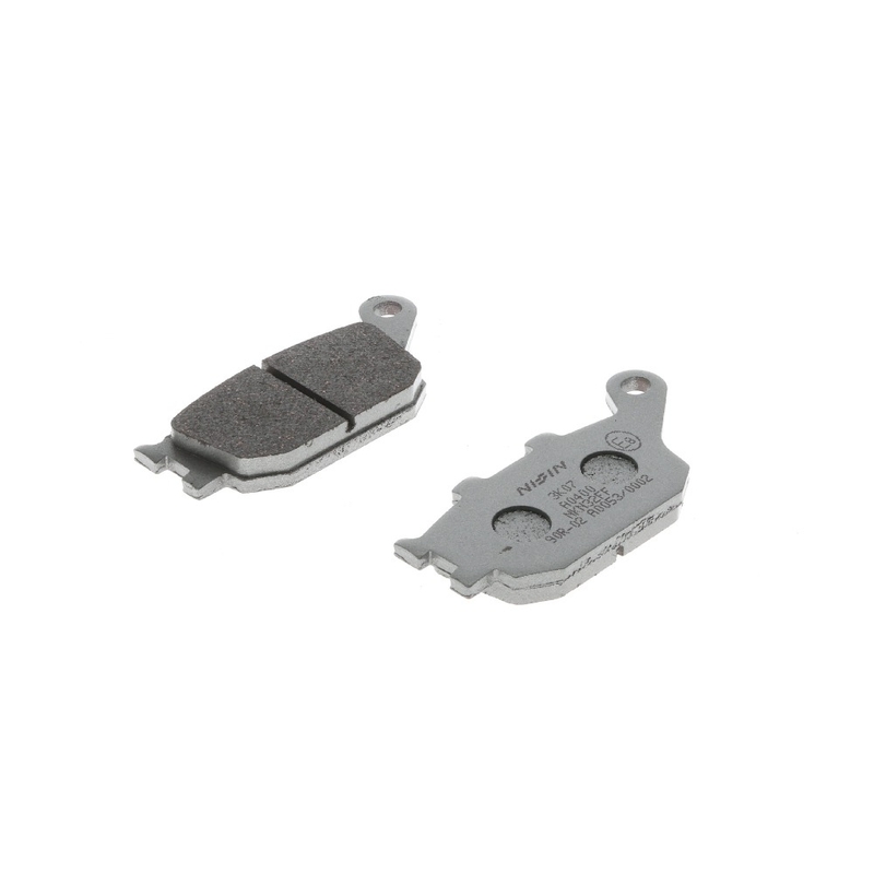 Pastillas de freno NISSIN compuesto semimetálico 86x40x9 mm 2 uds