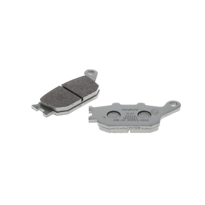 Pastillas de freno NISSIN compuesto semimetálico 86x40x9 mm 2 uds