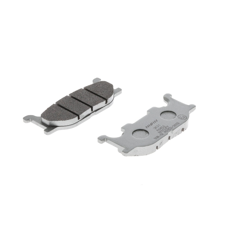 Pastillas de freno NISSIN compuesto semimetálico 94,1x41x10 mm 2 uds