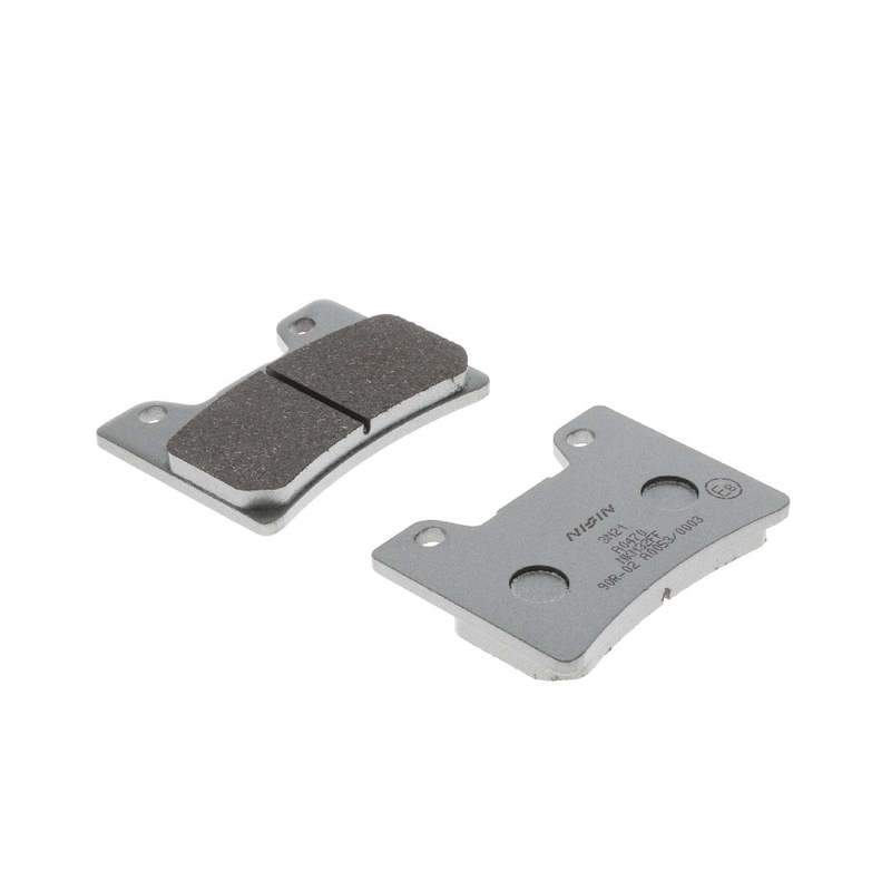 Pastillas de freno NISSIN compuesto semimetálico 74,5x54x9 mm 2 uds
