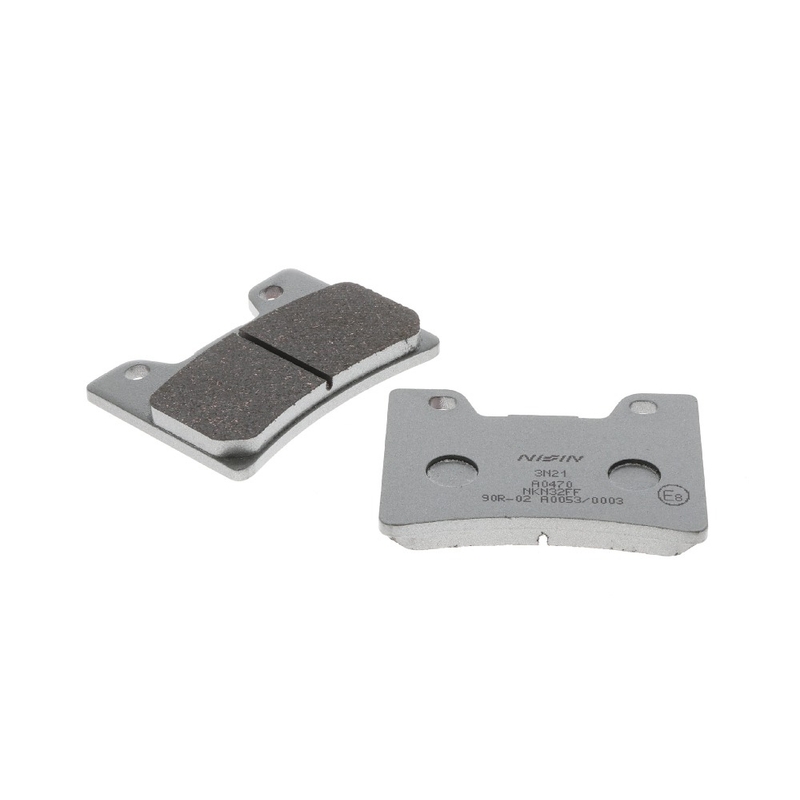 Pastillas de freno NISSIN compuesto semimetálico 74,5x54x9 mm 2 uds