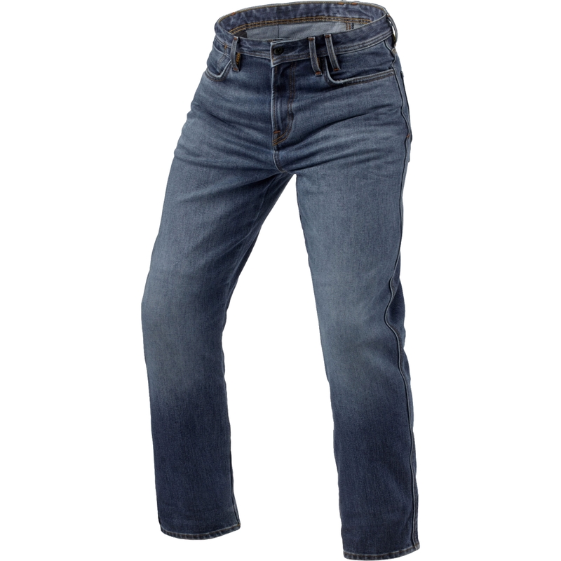 Pantalón vaquero moto Revit Lombard 3 RF azul