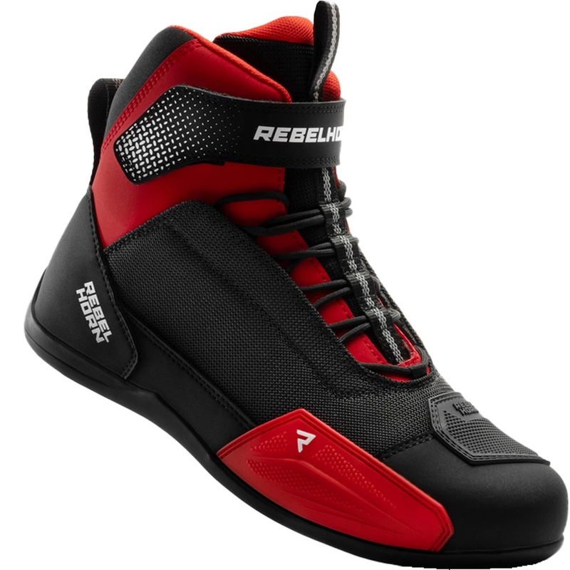 Botas de moto Rebelhorn Swift negro-rojo