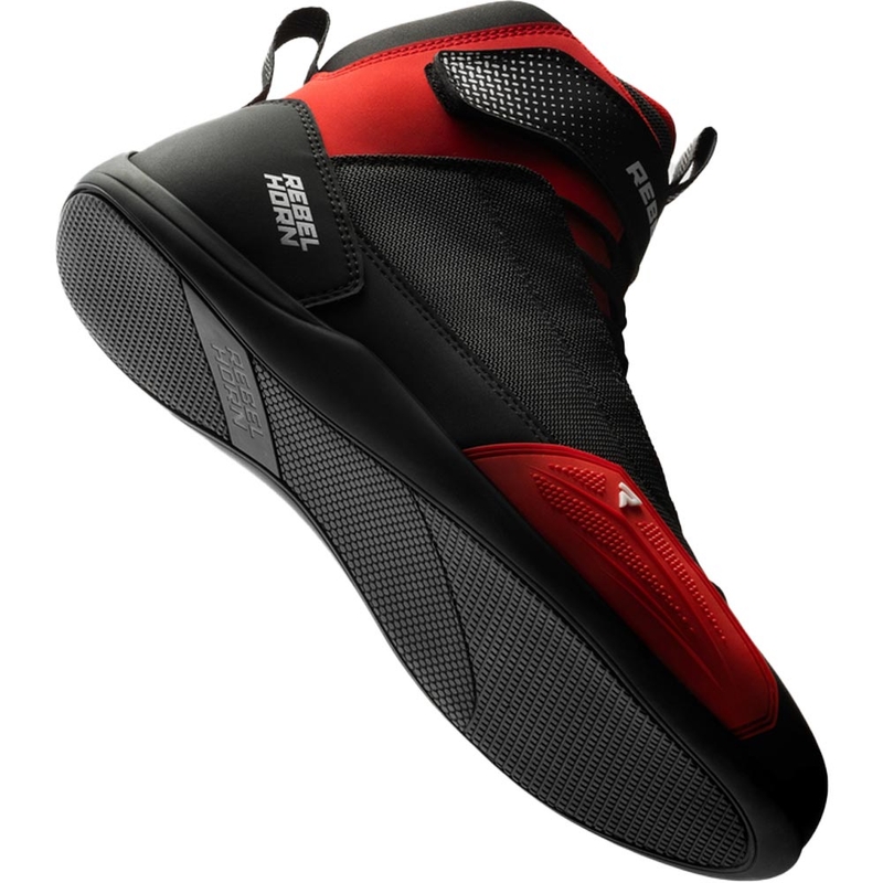 Botas de moto Rebelhorn Swift negro-rojo