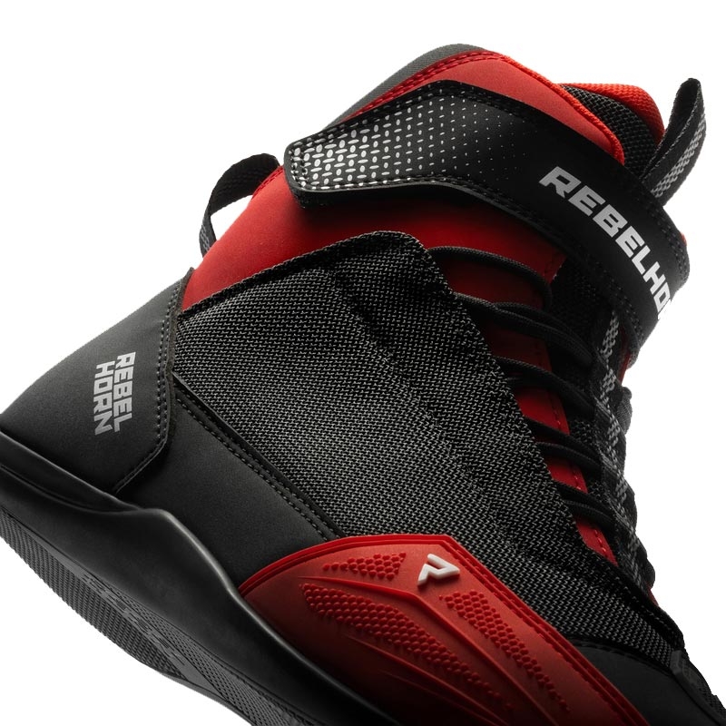 Botas de moto Rebelhorn Swift negro-rojo