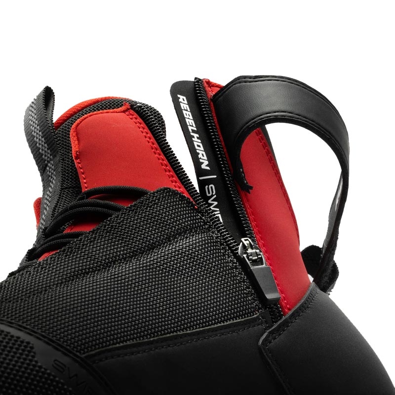 Botas de moto Rebelhorn Swift negro-rojo