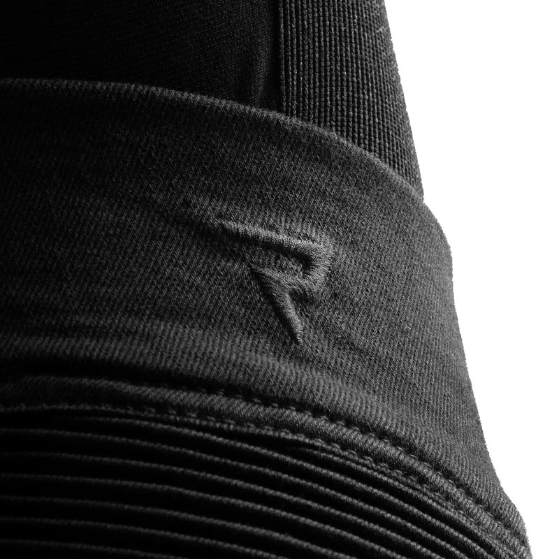 Leggings de moto cortos para mujer Rebelhorn Chica negros