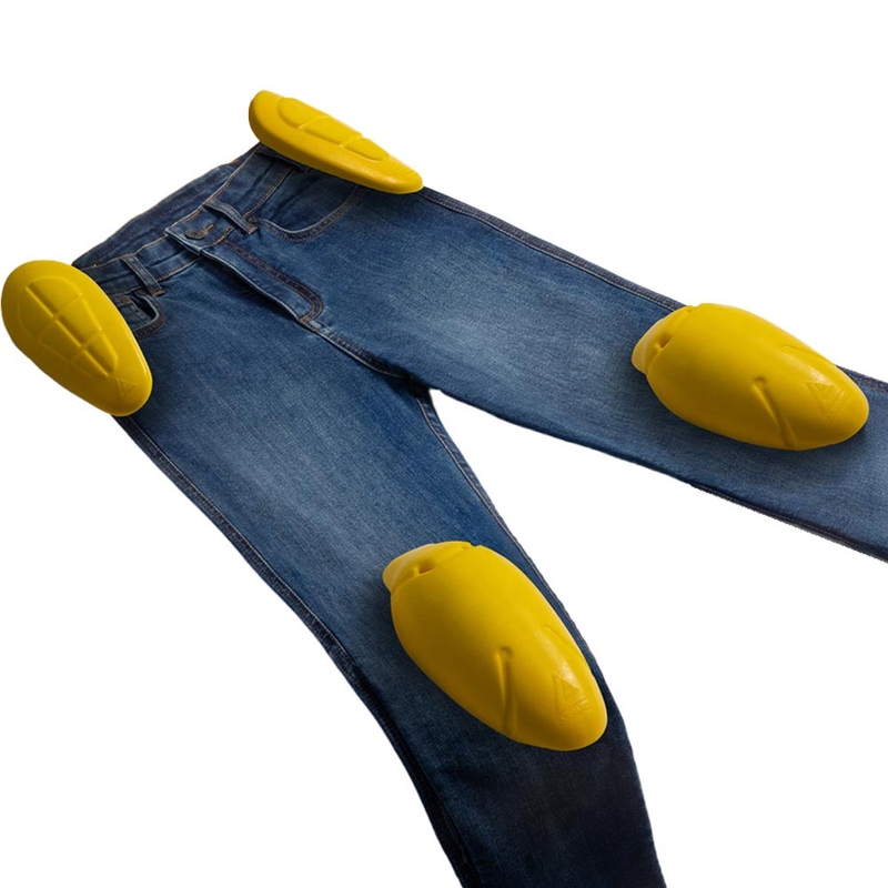 Vaqueros de moto Rebelhorn Classic Monolayer en azul lavado