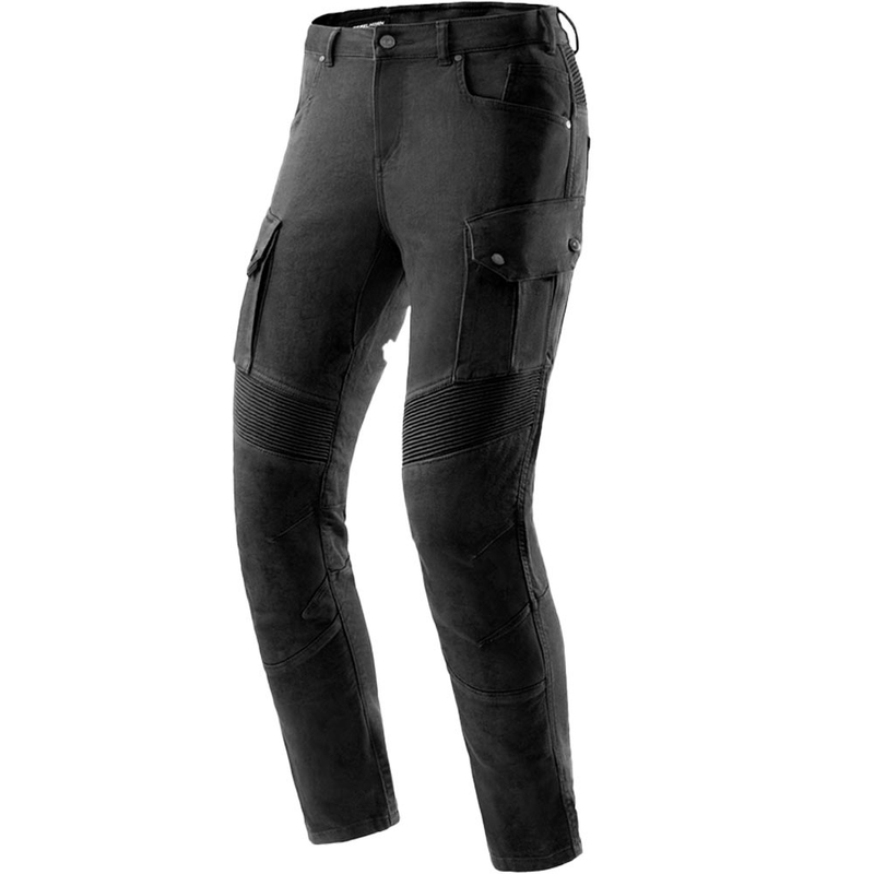 Pantalones vaqueros de moto Rebelhorn Faster negros