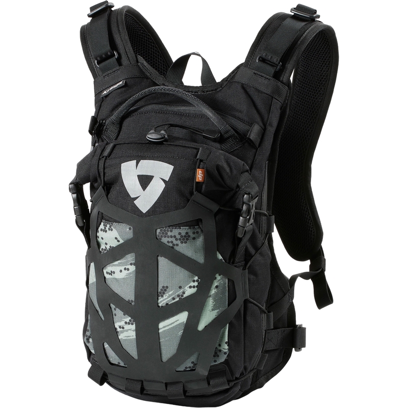 Mochila para moto Revit Arid H2O 9 l negro-gris camuflaje