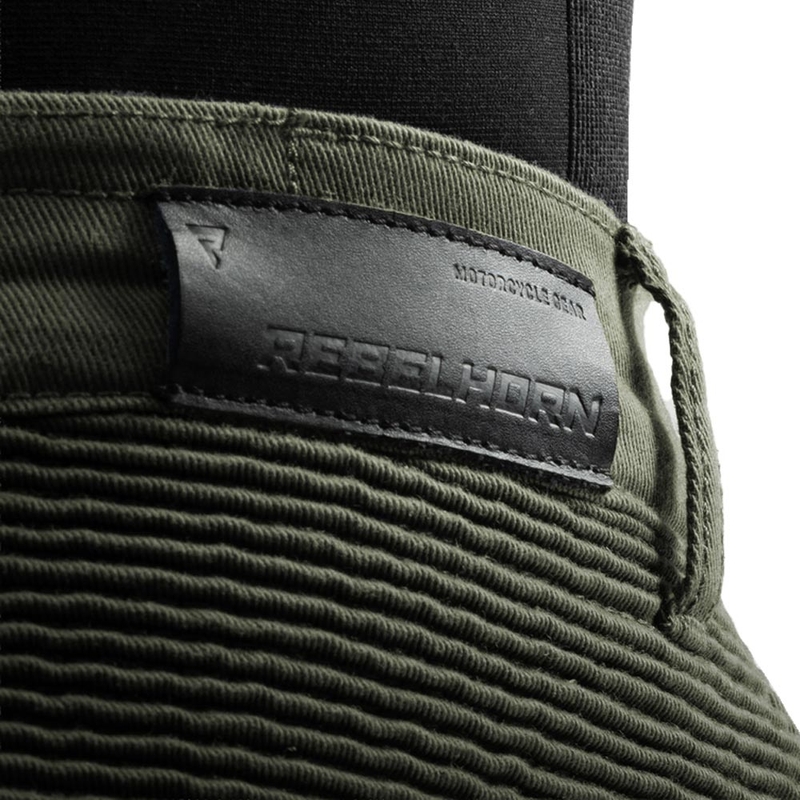 Vaqueros de moto Rebelhorn Faster verdes
