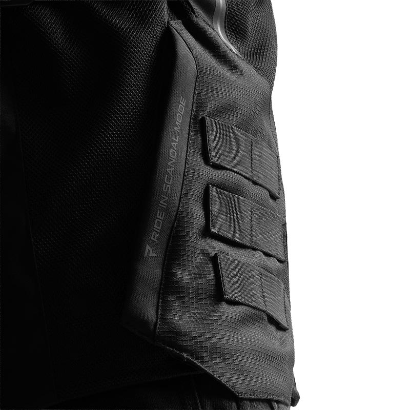 Chaqueta de moto Rebelhorn Scandal 3 negra