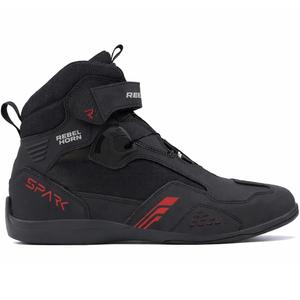 Botas de moto Rebelhorn Spark 3 negro-rojo