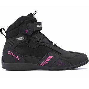 Botas de moto Rebelhorn Spark 3 negro-rosa