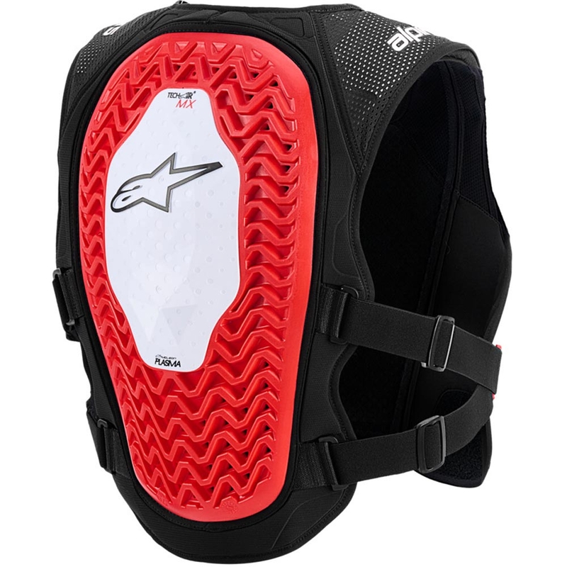Chaleco airbag Alpinestars TECH-AIR®MX PLASMA blanco-negro-rojo
