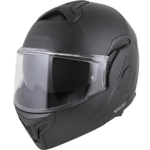 Casco de moto abatible Cassida MultiFlip Solid Blackout negro mate-negro