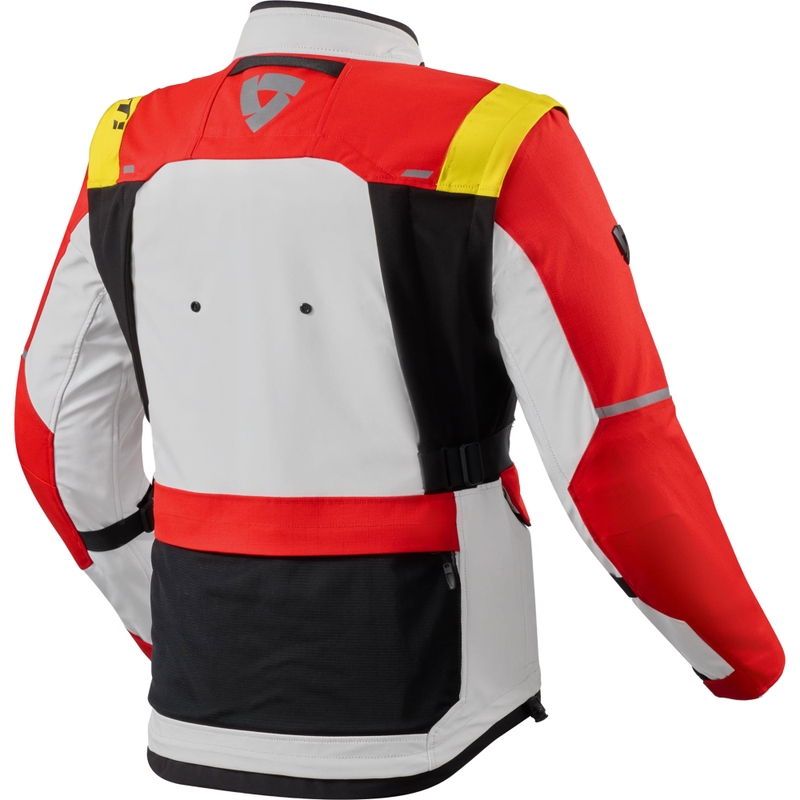 Chaqueta de moto Revit Offtrack 3 H2O rojo-blanco