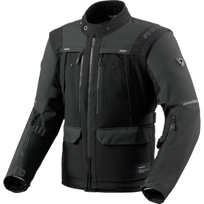 Chaqueta de moto Revit Offtrack 3 H2O negra