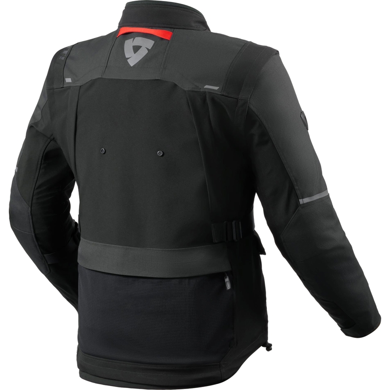 Chaqueta de moto Revit Offtrack 3 H2O negra