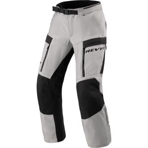 Pantalones de moto Revit Offtrack 3 H2O color plata y negro