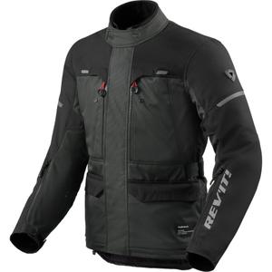 Chaqueta de moto Revit Outback 5 H2O antracita-negro