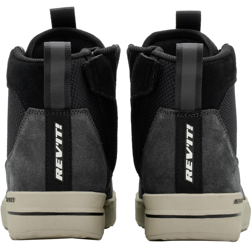 Botas de moto para mujer Revit Arrow 2, color gris arena