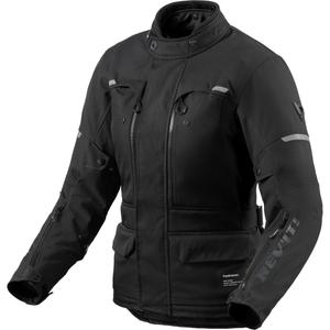 Chaqueta de moto Revit Outback 5 H2O para mujer, color negro