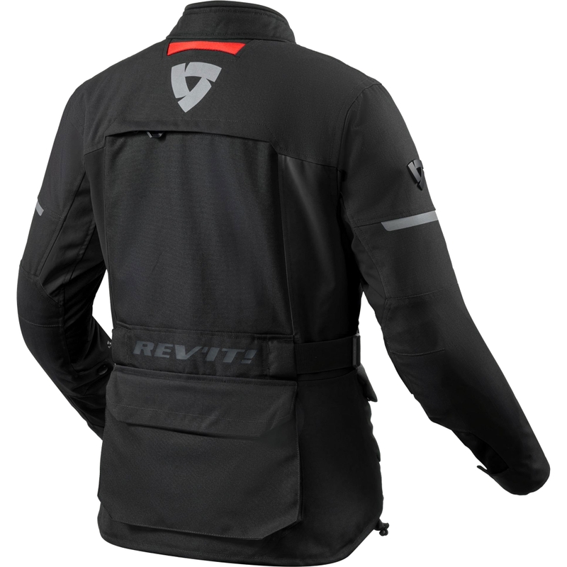 Chaqueta de moto Revit Outback 5 H2O para mujer, color negro