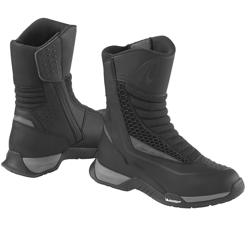 Botas de moto para mujer Forma Glider Lady Dry negro-antracita
