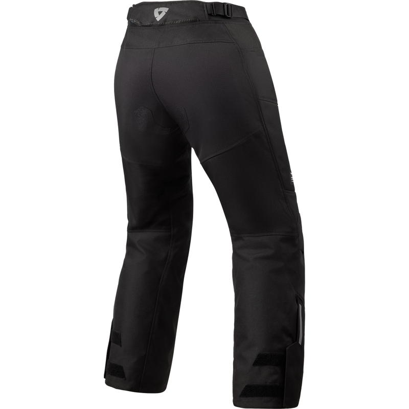 Pantalones de moto Revit Outback 5 H2O para mujer, color negro