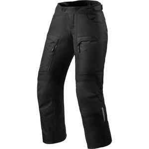 Pantalones de moto Revit Outback 5 H2O para mujer, color negro