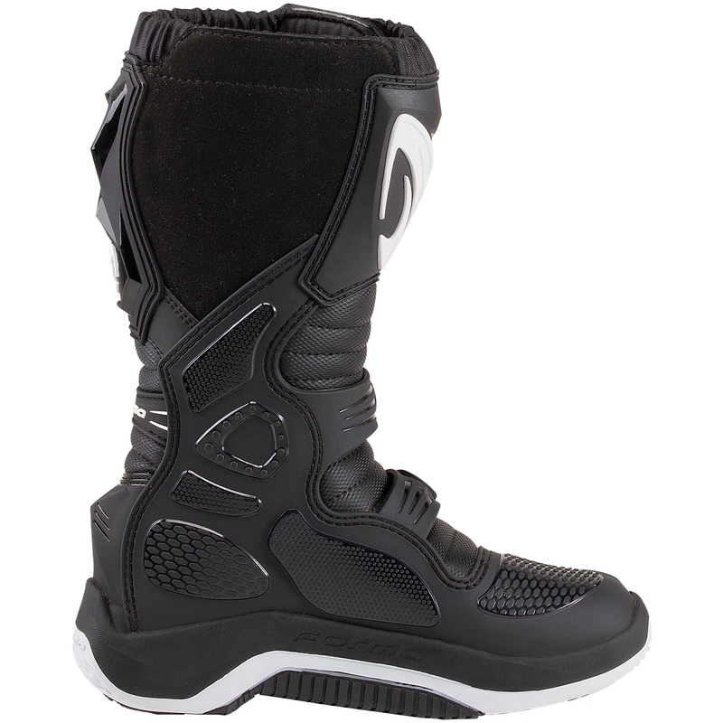 Botas de moto para niños Forma Drift negras