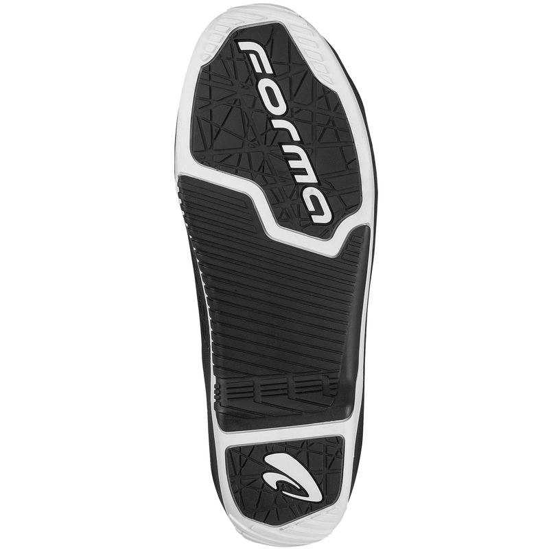Botas de moto para niños Forma Drift negras
