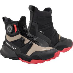 Botas de moto Revit Undercut H2O negro-arena