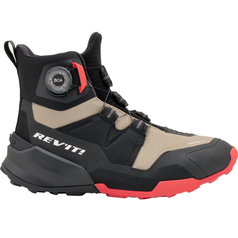 Botas de moto Revit Undercut H2O negro-arena