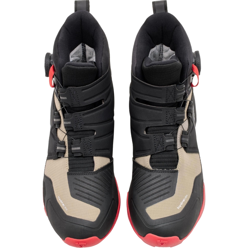 Botas de moto Revit Undercut H2O negro-arena