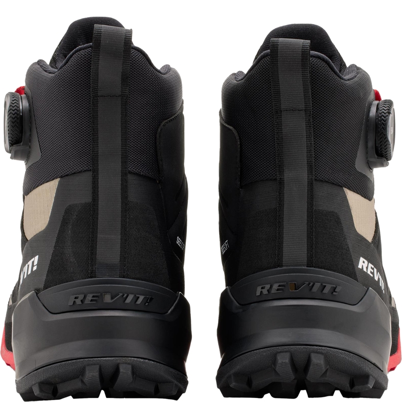 Botas de moto Revit Undercut H2O negro-arena