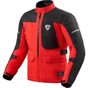 Chaqueta de moto Revit Convergent H2O rojo-negro