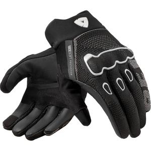 Guantes de moto Revit Hyperspeed 3 negro-blanco