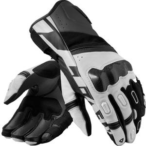 Guantes de moto Revit RSR 5 negro-blanco