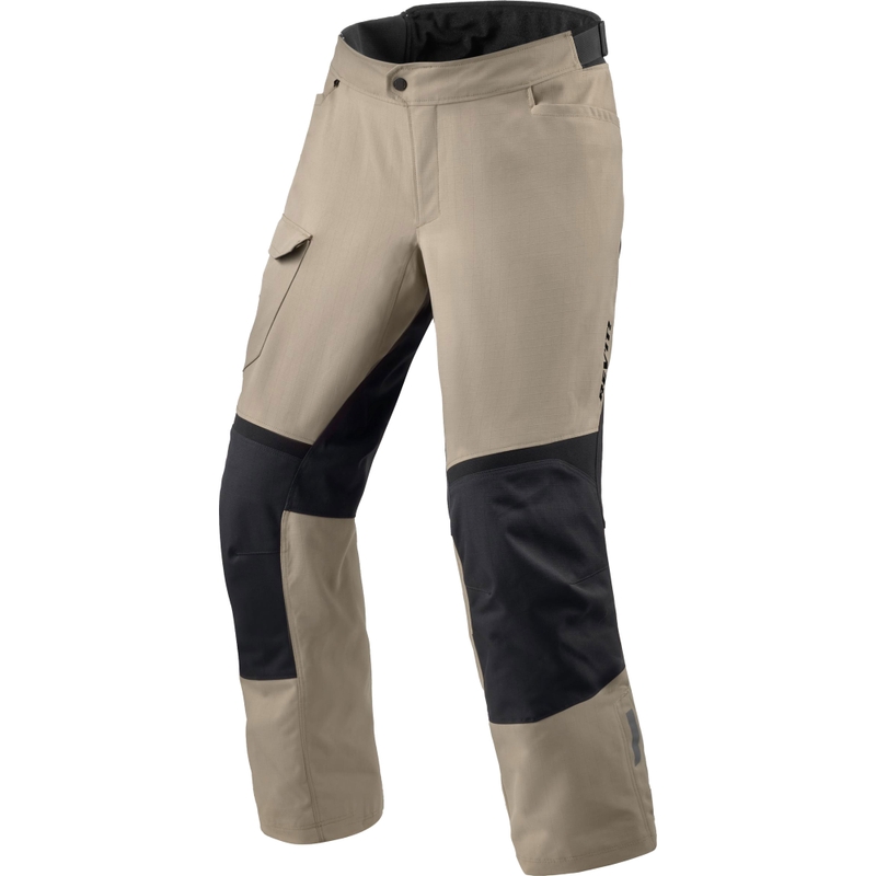 Pantalones cortos de moto Revit Convergent H2O color arena-negro