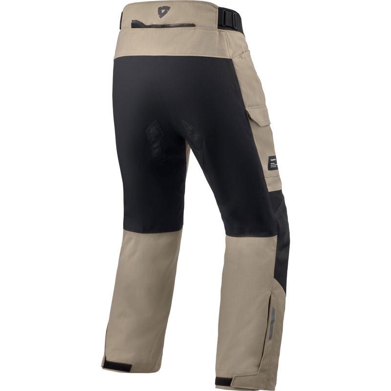 Pantalones cortos de moto Revit Convergent H2O color arena-negro