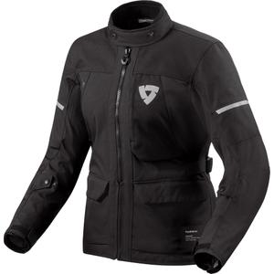 Chaqueta de moto Revit Convergent H2O para mujer, color negro