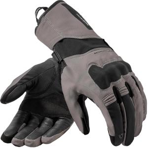 Guantes de moto Revit Convergent H2O para mujer, color gris y negro