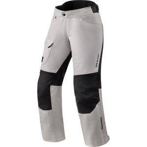 Pantalones de moto Revit Convergent H2O para mujer en color plata y negro