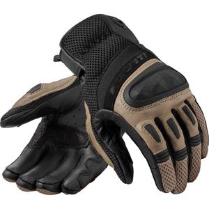 Guantes de moto Revit Dirt 4 color negro-arena