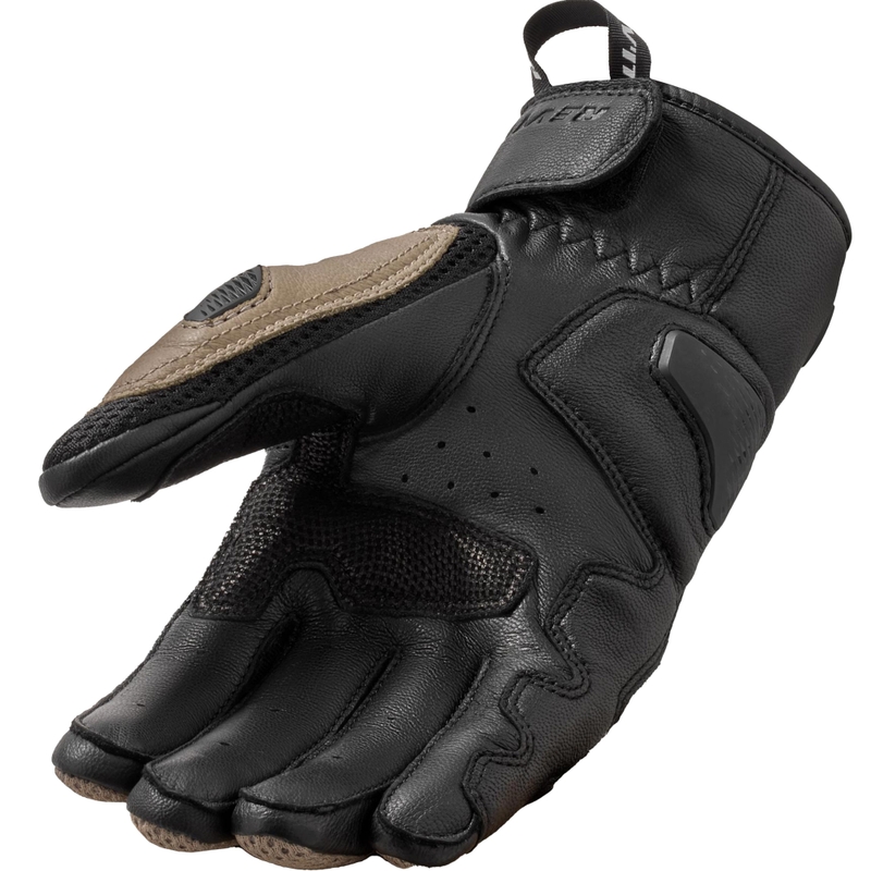Guantes de moto Revit Dirt 4 color negro-arena